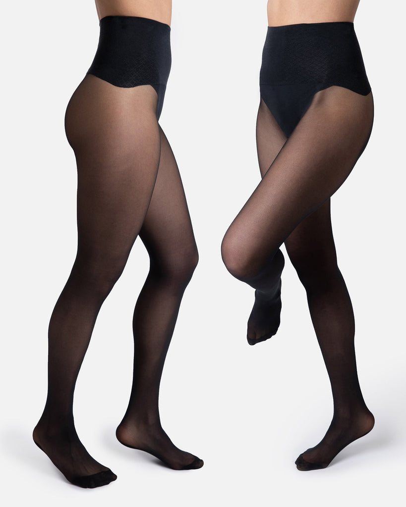 How to style Biodegradable Tights Bundle by Hedoine opaque sheer seamless best ladder-resistant tights for women