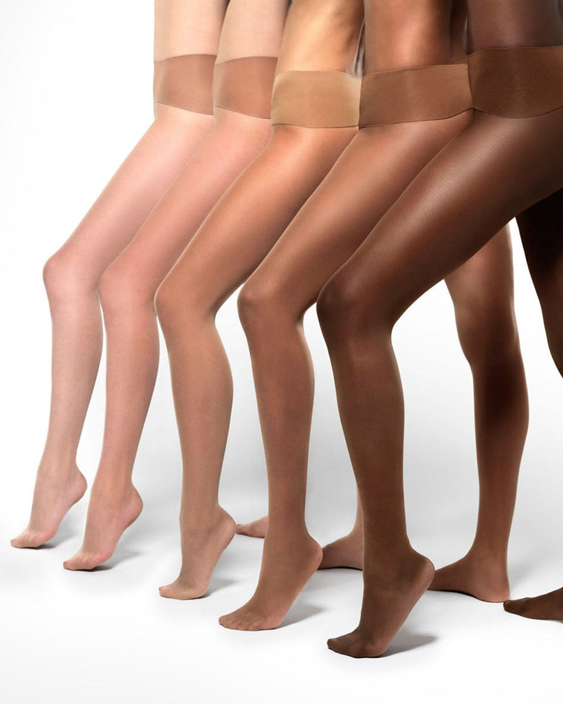 Hedoine Nude tights bundle for women ladder-resistant sheer opaque seamless tights