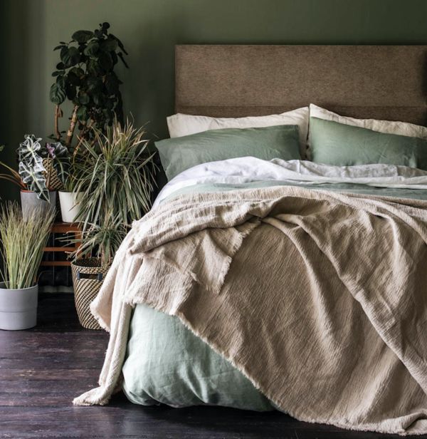 Basic Bed Linen Bundle, Sage Green - BuyMeOnce Direct - BuyMeOnce UK